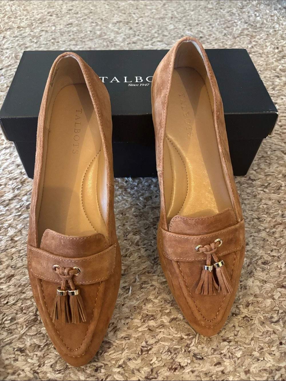 Talbots classic suede